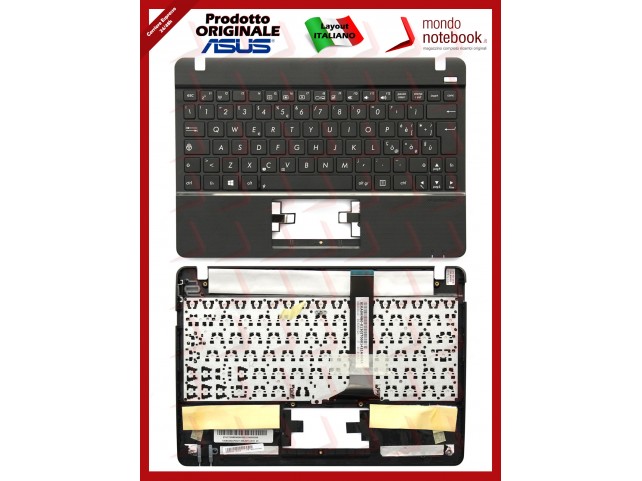 Tastiera con Top Case ASUS X102BA F102BA (Nera)