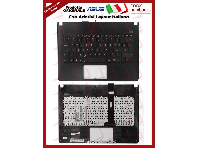 Tastiera con Top Case ASUS X301A Con Adesivi Layout Italiano