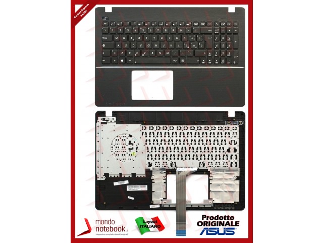 Tastiera con Top Case ASUS X550 X550CL X550VL X550EA X550EP X550LA X550LD X552L (Nera)