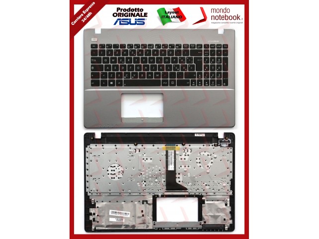 Tastiera con Top Case ASUS X550ZE F550ZE X550Z F550Z (Layout Italiano)