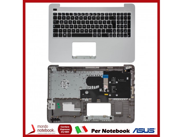 Tastiera con Top Case ASUS X556 X556UA X556UJ (Silver)