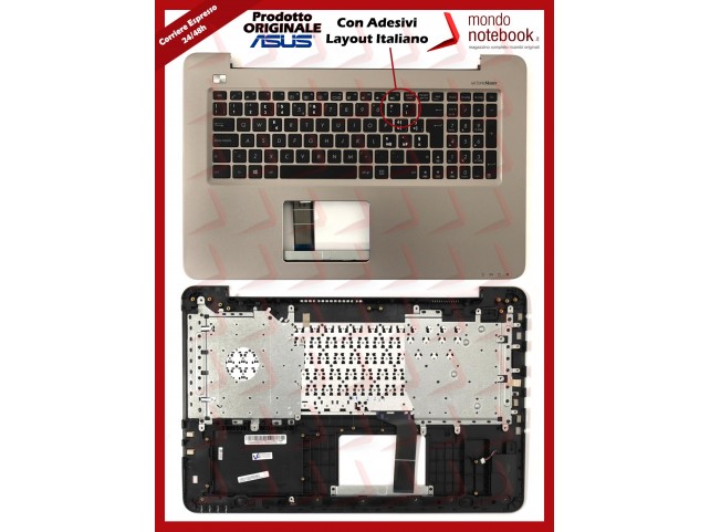 Tastiera con Top Case ASUS X756UX X756UA Layout Italiano