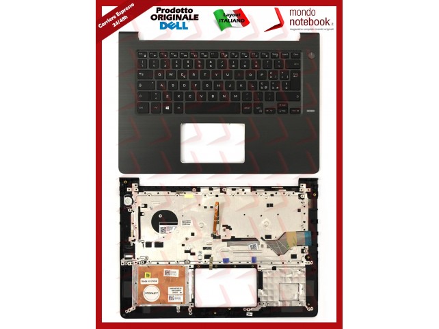 Tastiera con Top Case DELL Vostro 14 5000 14 (5468) (Grigia) Italiana