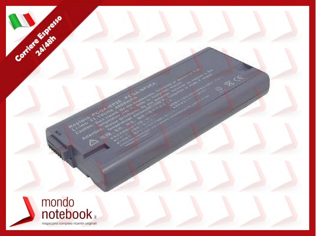 Batteria Compatibile Alta Qualità Sony Vaio PCGA-BP2E 46Wh 6 Cell Li-ion 11.1V 4.1Ah