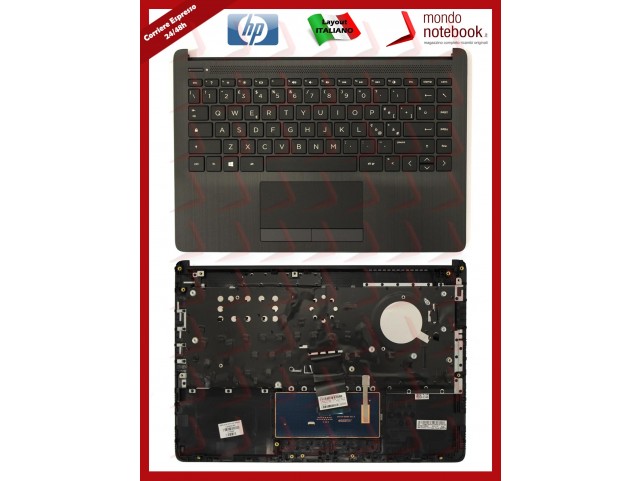 Tastiera con Top Case HP 14-CF - Italiana - L24818-061