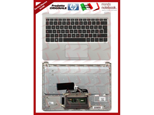 Tastiera con Top Case HP Pavilion x2 12-b000, 12-b100 (Layout Italiano)