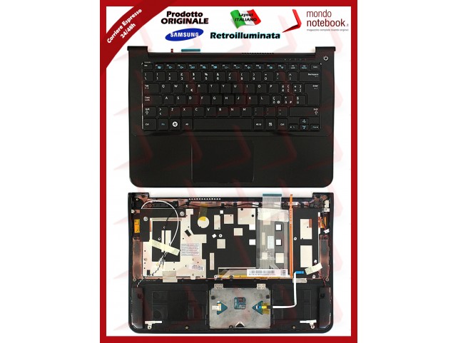 Tastiera con Top Case SAMSUNG NP-900X3A Retroilluminata (NERA)