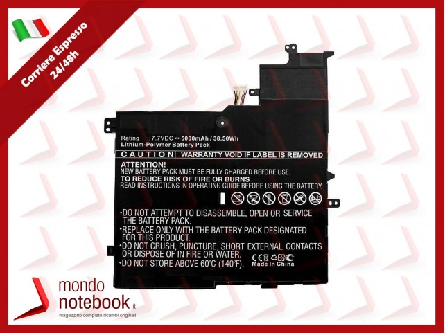 Batteria Compatibile Alta Qualità ASUS VivoBook S14 S406U X406U - 7,7V 5000mAh C21N1701