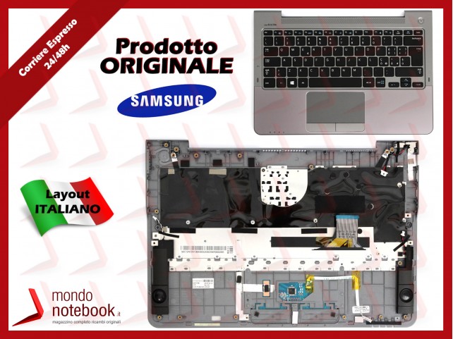 Tastiera con Top Case SAMSUNG NP530U3B Layout Italiano