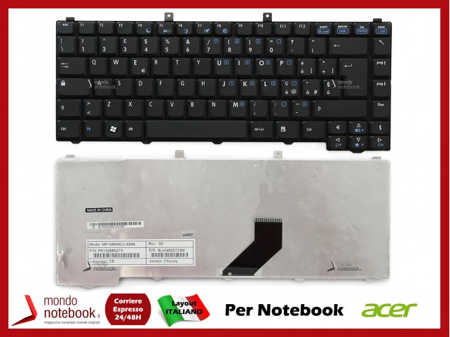 Tastiera Notebook ACER Aspire 5630 5610 5110 3690 3650 Italiano