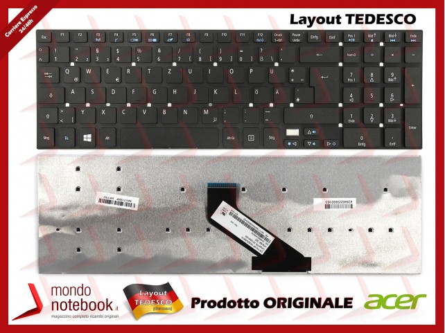 Tastiera Notebook ACER Aspire 5755G 5830TG V3-571 V3-771G V5-561 Layout Tedesco