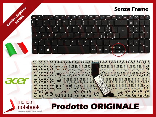Tastiera Notebook ACER Aspire V5-531 V5-571 (SENZA FRAME) Versione 2