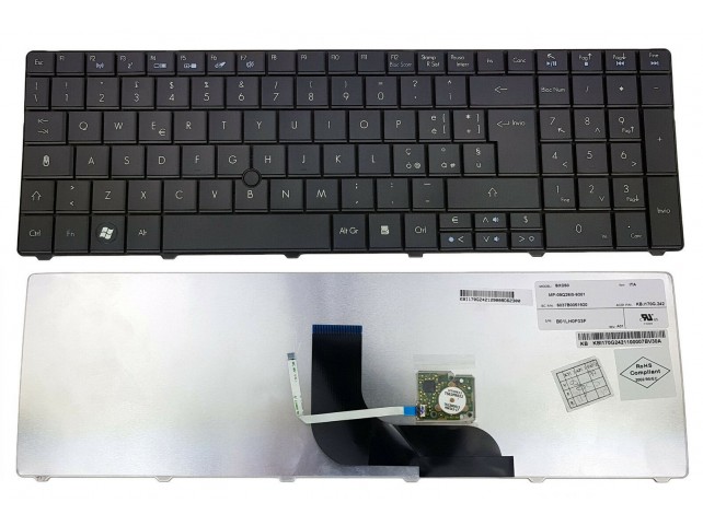 Tastiera Notebook ACER Travelmate 6594 Gateway NO51I NO51IG con Trackpoint