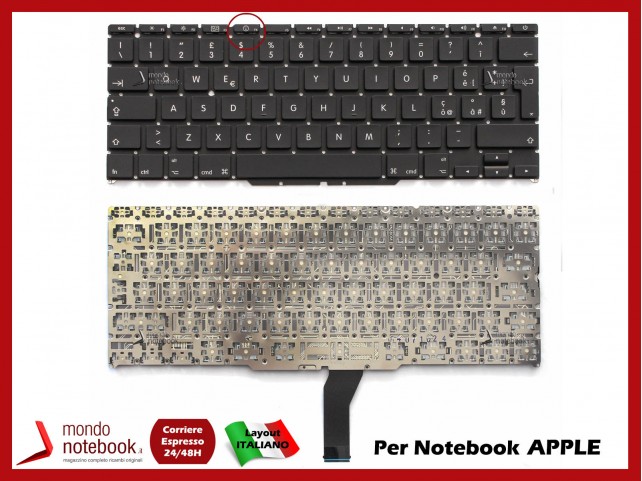 Tastiera Notebook APPLE Macbook Air 11,6" A1370 (2010)