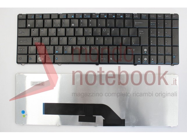 Tastiera Notebook ASUS F52 K50 K51 K60 K61 K62 K70 K72 X5DIN con ADESIVI LAYOUT ITA (TASTI SENZA FRAME)