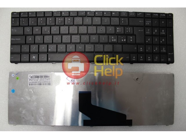 Tastiera Notebook ASUS K53TA K73 K73BY K53TK con ADESIVI LAYOUT ITA