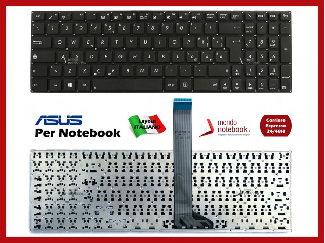 Tastiera Notebook ASUS K56 K56CA K56CM (Flat Lungo)