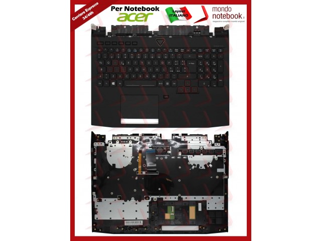 Tastiera con Top Case ACER Predator G9-592 G9-593 Italiana