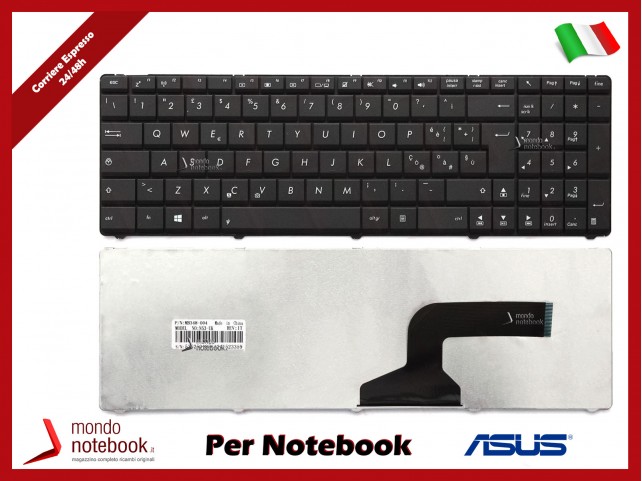 Tastiera Notebook ASUS N53 N53JN P52 P52JC P52F K55 X55 X75A (NERA)