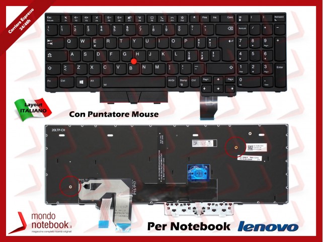 Tastiera Notebook Lenovo ThinkPad P17 Gen 1 - 20SN 20SQ - Italiana
