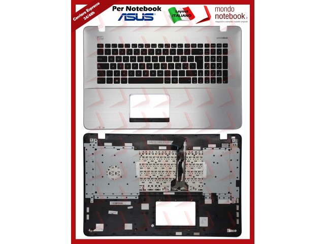 Tastiera con Top Case ASUS X751LK (Italiana)