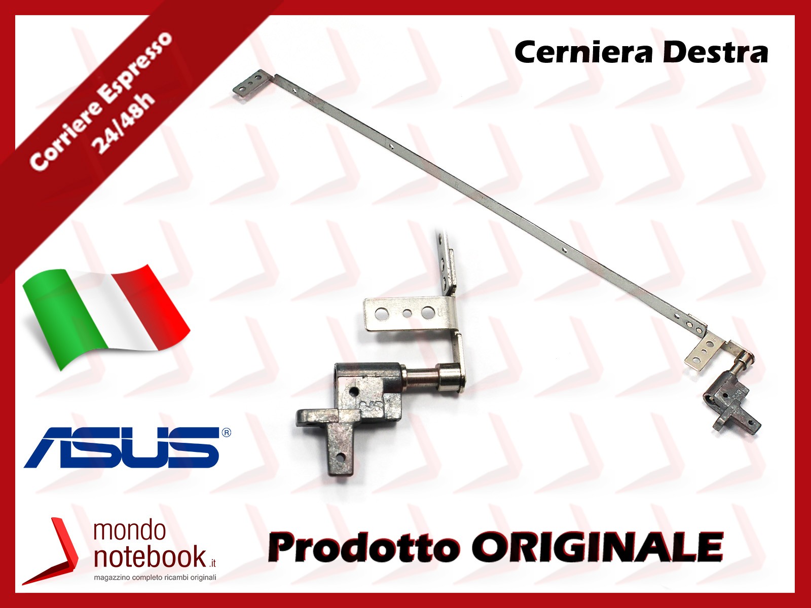Cerniera Hinge ASUS F3 F3JC F3F F3H PRO57S M51 (DESTRA)