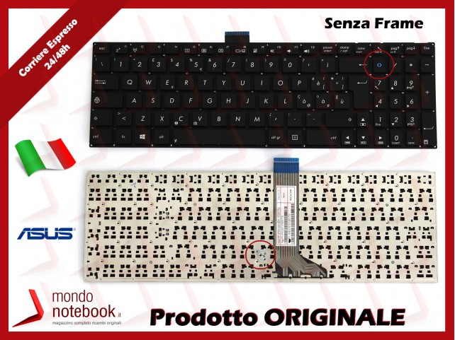 Tastiera Notebook ASUS S550 X502 X502C X502CA (SENZA FRAME) Versione con Tasto --