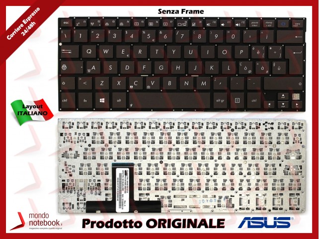 Tastiera Notebook ASUS Transformer Book TX300 TX300CA (SENZA FRAME) (Coffee)