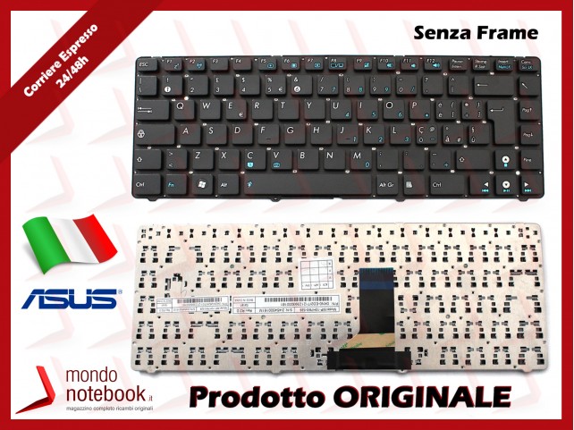 Tastiera Notebook ASUS U36JC U36SD U36SG U44SG (Senza frame)