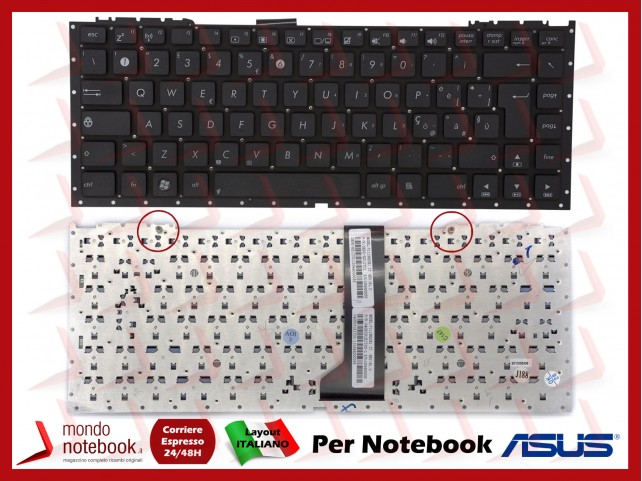Tastiera Notebook ASUS U43F (SENZA FRAME)