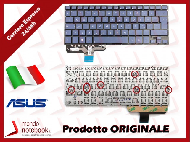 Tastiera Notebook ASUS UX301 UX301LA Italiana (Blue)