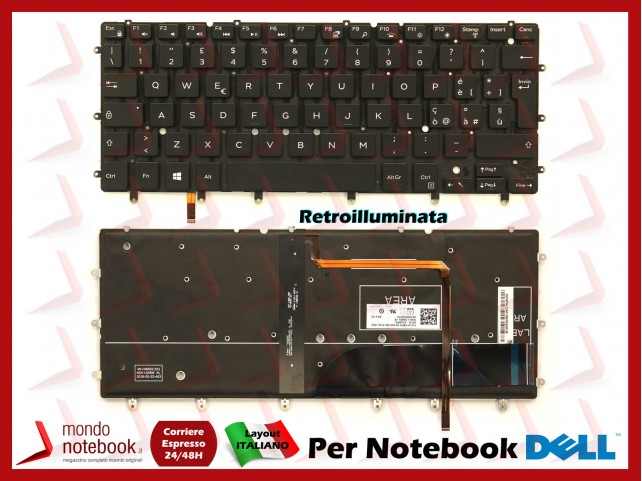 Tastiera Notebook DELL Inspiron 13 7000 Inspiron 15 7000 (7547) (7548)