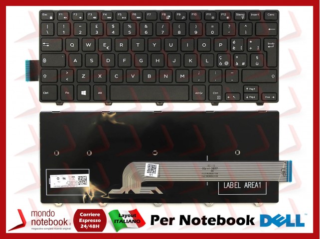 Tastiera Notebook DELL Inspiron Gaming 14 3000 14 5000 - Italiana