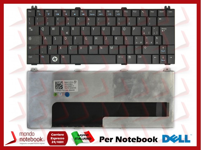 Tastiera Notebook DELL Mini 12 Inspiron 1210 IM12-2868 2871 2869 (NERA)