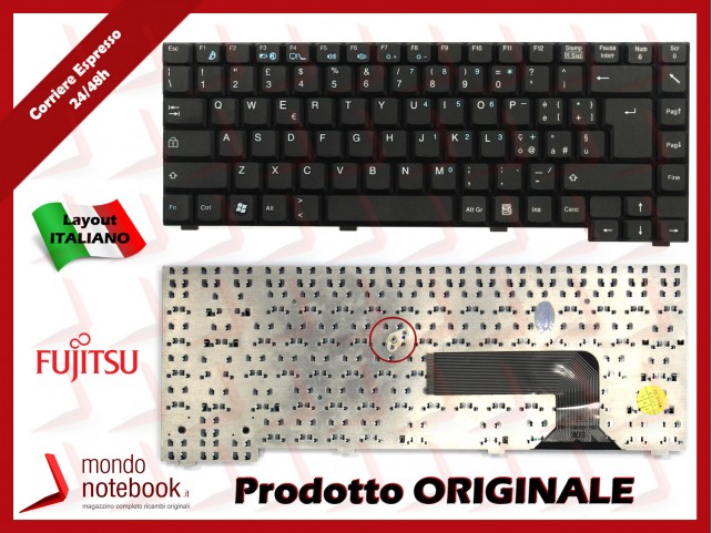 Tastiera Notebook Fujitsu Amilo PI1505 PI1510 PI2515 L6820