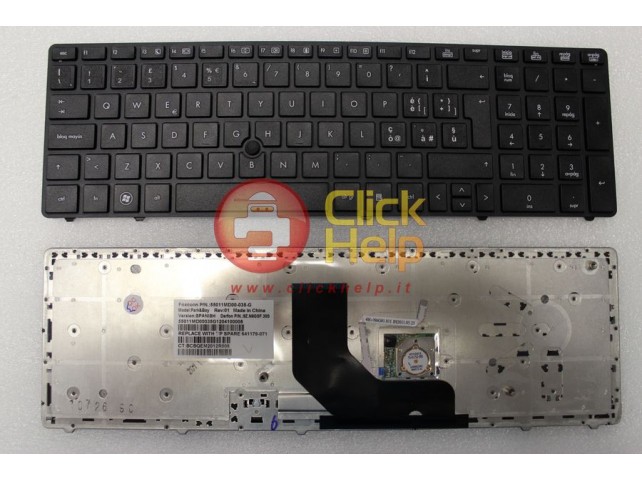 Tastiera Notebook HP 6560B con ADESIVI LAYOUT ITA