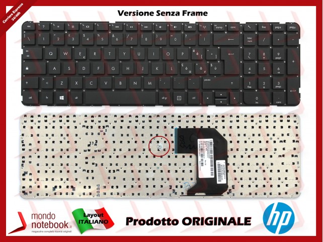 Tastiera Notebook HP Compaq G7-2000 (SENZA FRAME)