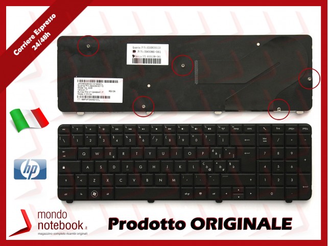 Tastiera Notebook HP CQ72 G72 Italiana