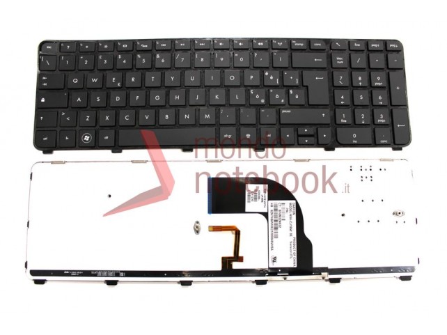 Tastiera Notebook HP DV7-7000 (NERA) (RETROILLUMINATA)
