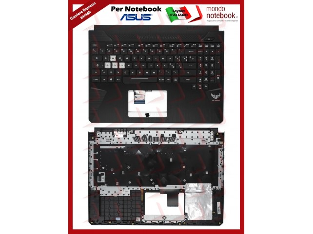 Tastiera con Top Case ASUS Tuf Gaming FX505DU Layout Italiano