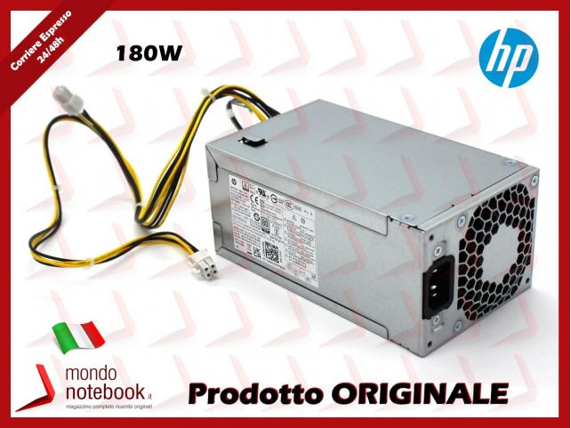 Alimentatore Originale HP P S MT 180W Ent20 90 EFF 12V 1 per ProDesk 400