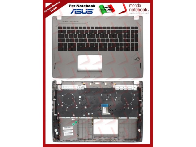 Tastiera con Top Case ASUS GL502VS GL502VSVM - Italiana - 90NB0DD6-R31IT0