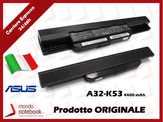 Batteria Originale ASUS A32-K53 K53 K53SV K53SC (4400mAh) (VEDI DESCRIZIONE)