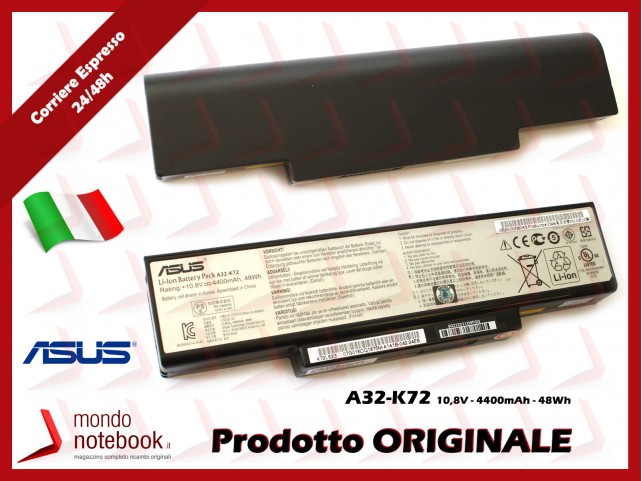 Batteria Originale ASUS K72 N73 N71 X72 A32-K72 (VEDI DESCRIZIONE)