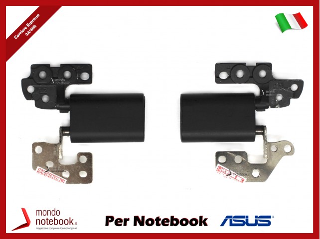 Cerniere Hinges ASUS TP301UA TP301UJ (Coppia) con Copricerniera - Ricondizionato