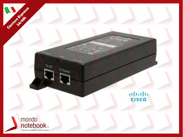 ADATTATORE POE INJECTOR Cisco Power Injector 802.3at, 25W for Aironet Access Points