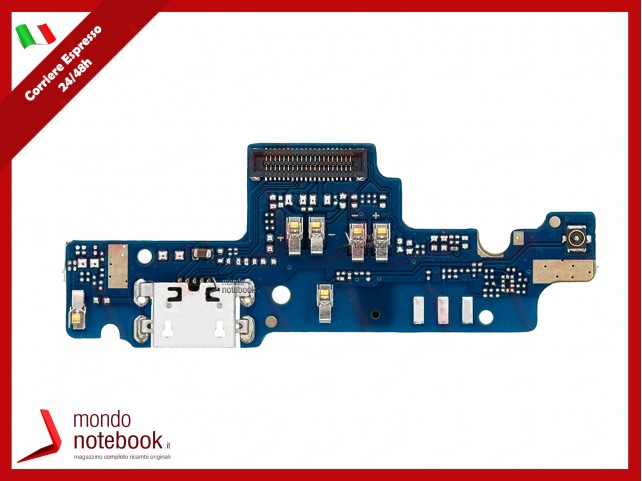 CONNETTORE RICARICA XIAOMI REDMI NOTE 4 4X MICROFONO DOCK PCB MICRO USB CARICA