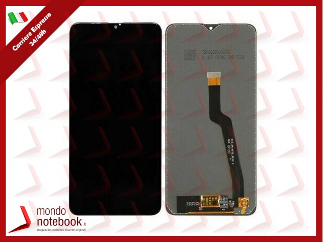 DISPLAY LCD PER SAMSUNG GALAXY A10 SM A105 F FN DS TOUCH SCREEN VETRO SCHERMO