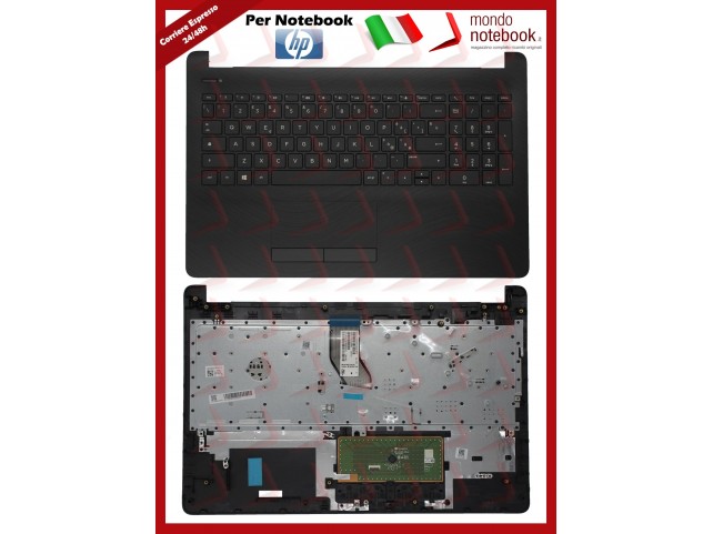 Tastiera con Top Case HP 15-BS 15-BW Layout Italiano