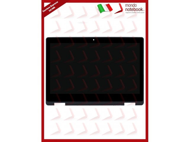 Display LCD con Touch Screen DELL Inspiron 15 5568 5578 - Angoli ARROTONDATI (1 Fori WebCam)